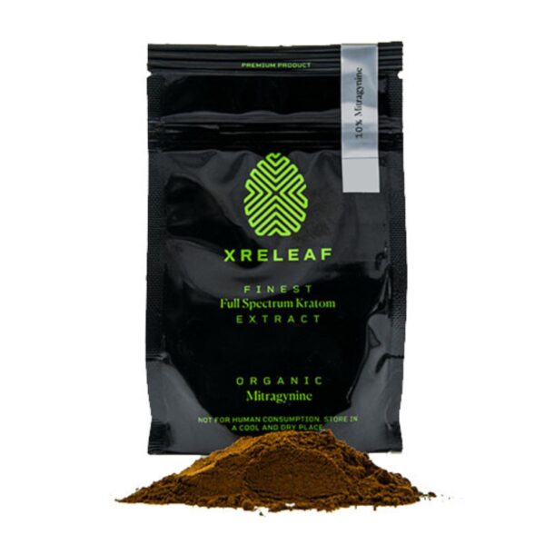 Kratom Extract | XRELEAF | Full Spectrum 10% Mitragynine - 1g Kratom Extract | XRELEAF | Full Spectrum 10% Mitragynine - 1g