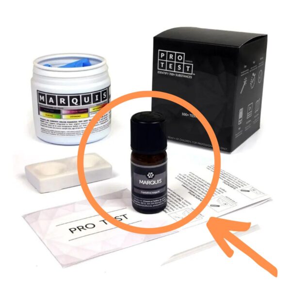 MARQUIS - PRO Test - Drogový test - Pouze činidlo