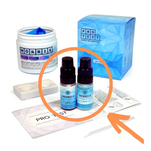 MORRIS – PRO Test – Drogový test – Pouze činidlo MORRIS – PRO Test – Drogový test – Pouze činidlo