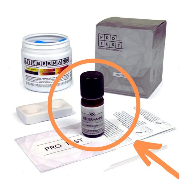 LIEBERMANN – PRO Test – Drogový test – Pouze činidlo