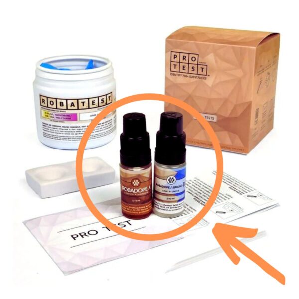 ROBADOPE – PRO Test – Drogový test – Pouze činidlo