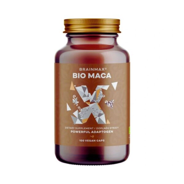 BIO Maca 740 mg – BrainMax | 100 rostlinných kapslí BIO Maca 740 mg – BrainMax | 100 rostlinných kapslí