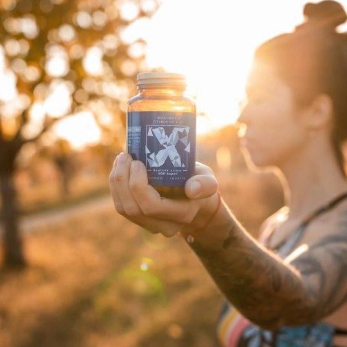 Vitamin D3 & K2 | D3 5000 IU / K2 150 mcg BrainMax | 100 rostlinných kapslí