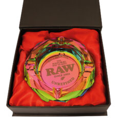 RAW Prism Glass Ashtray - RAINBOW